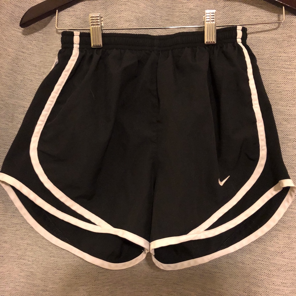 nike lined athletic shorts